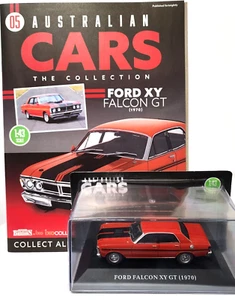 Ford XY Falcon GT 1970 #5 1:43 Scale Diecast Australian Classic Cars - Picture 1 of 5
