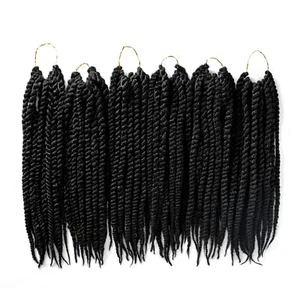 OneDor 6Packs 18Inch Havana Twist Crochet Hair Extensions  - Picture 1 of 49