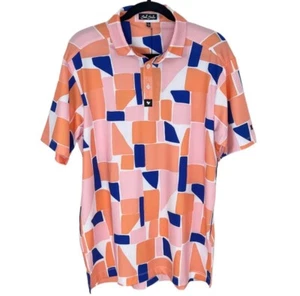 Bad Birdie Polo Shirt Mens Size Large Catalina Performance Golf NWT - Picture 1 of 7