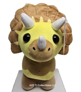 Adopt Me Plush Triceratops Dinosaur 10" in Plushie Series 4 - Picture 1 of 2