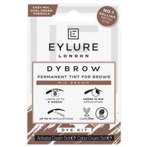 Eylure Dybrow Permanent Tint For Brows - Mid Brown - Picture 1 of 2