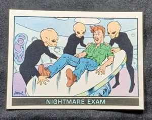 Fregadero de cocina Saucer People 1992 tarjeta coleccionable #28 examen de pesadilla - Imagen 1 de 2