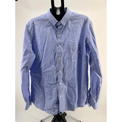 UNTUCKit Hillside Select Slim Fit Blue Wrinkle Free Mens Shirt XXL - Image 1 of 4