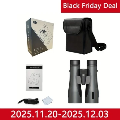 HD 12x52 Binoculars for Adults with Phone Adapter for Bird Watching Hunting - Image 1 of 4