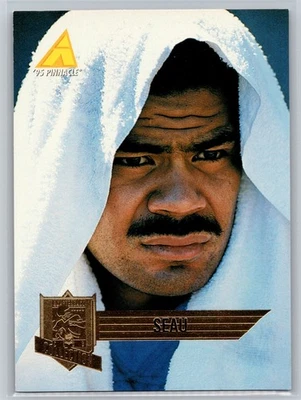 1995 Pinnacle Club Collection #218 Junior Seau - Image 1 of 2