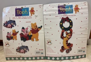 Bucilla Disney Apliques de Fieltro Pooh Friends Navidad 4 Adornos Kit #84178 84171 - Imagen 1 de 8