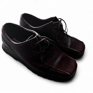 IKON Original Marrón Krombie Retro Mod Todo Cuero Brogue Zapatos 9.5 SKU 6986 - Imagen 1 de 13