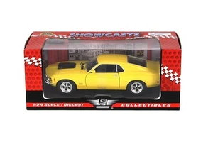 Ford Mustang Boss 429 - 1970 amarillo escala 1:24 modelo diecast - showcasts 73303YL - Imagen 1 de 3