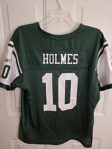 Reebok Women's NFL Jersey New York Jets Santonio Holmes Green sz XL - Picture 1 of 3