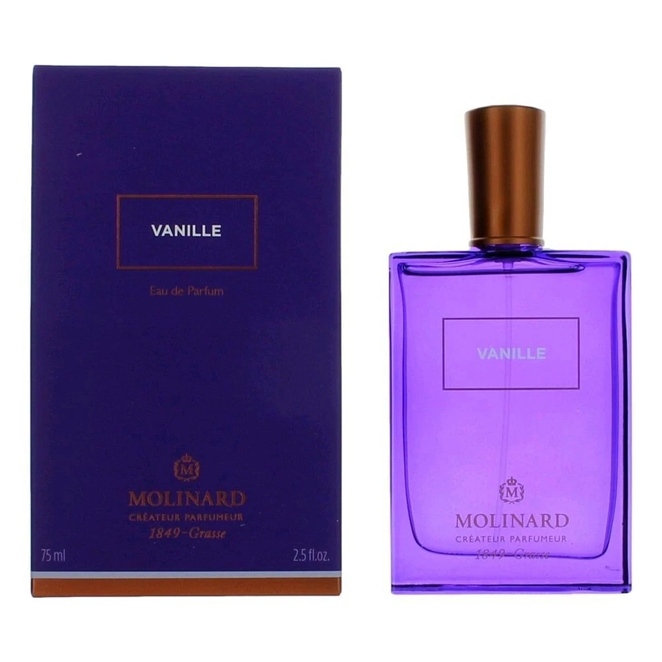 Vanille de Molinard, eau de parfum spray para mujer de 2,5 oz Foto 1 de 1
