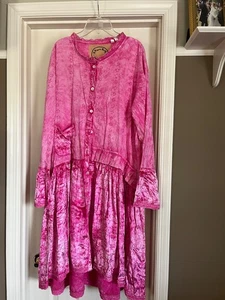 Vestido plumero rosa brillante talla 1 A RARE BIRD - Imagen 1 de 11