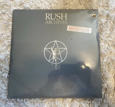 Rush – Archives Sealed CDN 1978 1st Press Promo 3X Vinyl LP Rare Records - Image 1 of 4