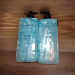 (2-Pk) PECKSNIFF'S ENGLAND SANDALWOOD & VANILLA HAND WASH 24.5 Fl Oz - Picture 1 of 1