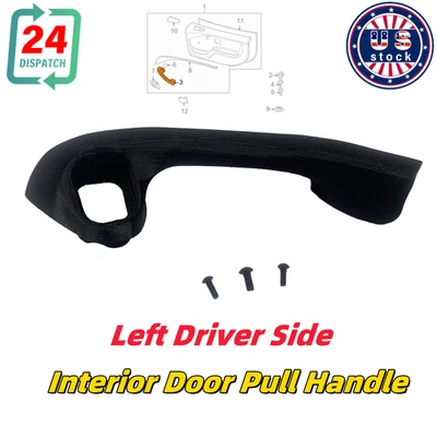 1 JUEGO para 96-02 BMW Z3 Roadster Petg interior puerta tirador manija lado izquierdo del conductor  Foto 1 de 4