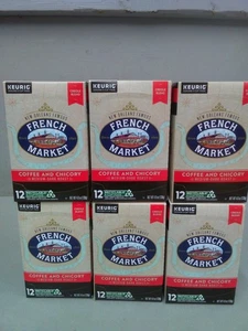 New Orleans Famous French Market Coffee And Chicory Pods - 72 Pods Total - Picture 1 of 1