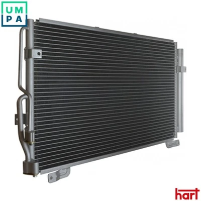 CONDENSER AIR CONDITIONING 611 241 FOR HYUNDAI G4GB 1.8L G4ED 1.6L 4cyl MATRIX - Image 1 of 4