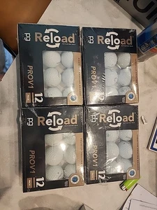 Paquete de 48 pelotas de golf recicladas con acabado de fábrica Titleist PROV 1 recarga - Imagen 1 de 6