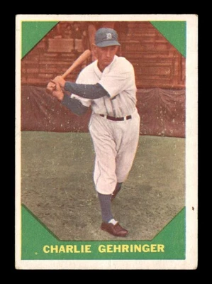 1960 Fleer #58 Charley Gehringer   VGEX X3550194 - Image 1 of 3