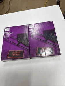 2 Home Accents Holiday Halloween "Step Here" Pad Animatronic Activator NEW - Picture 1 of 1