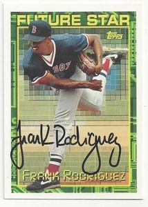Frank Rodriguez Boston Red Sox 1994 Topps #112 Signed Rookie Card - Picture 1 of 2