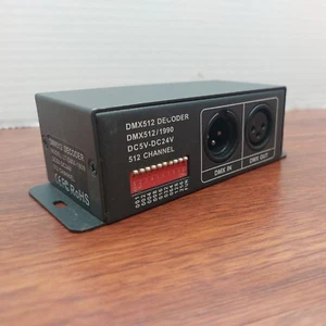 DMX 512 Decoder DMX512/1990 DC5V-DC24V 512 CHANNEL USED  - Picture 1 of 8