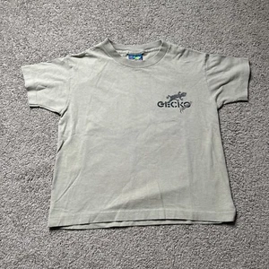 VTG Gecko Hawaii Brown Short Sleeve Graphic T Shirt Size Small 90s - Picture 1 of 5