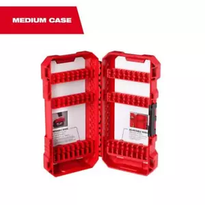 Milwaukee Driver Bit Estuche Almacenamiento Personalizable Resistente Mediano Organizador Paquete - Imagen 1 de 8