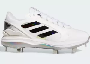 NEW Adidas FY4393 PureHustle 2 Elite Baseball metal Cleats Shoes White Women 7.5 - Picture 1 of 10