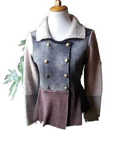 Gimmicks by bke Strick Zweireiher Schößchen Blazer, XS - Bild 1 von 7