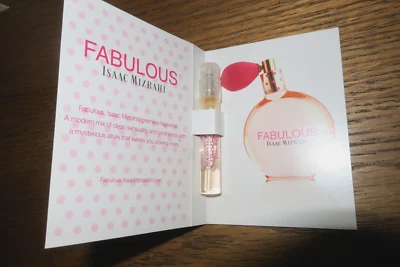 LOTE DE 5 ❤️ ISAAC MIZRAHI ❤️ FRAGANCIA PERFUMADA ❤️ FABULOSA ❤️ MINI MUESTRAS VIALES Foto 1 de 3