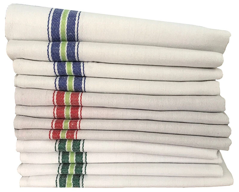 Strofinacci cucina cotone canovacci 12 pezzi ristorante - Immagine 1 di 1