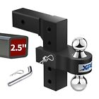 Adjustable Trailer Hitch Fits 2.5" Receiver 8" Drop Hitch Towing Truck Hitch