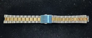 N.O.S. TAG Heuer 18mm Ladies' Stainless Steel & Gold Watch Band Bracelet FAB014 - Picture 1 of 6