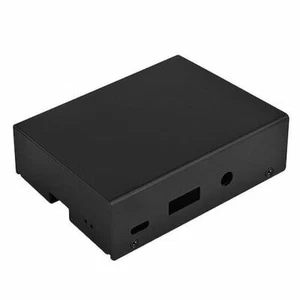 Silverstone PI01B Raspberry Pi 3B+/3B/2B/1B+ Aluminum Case (Black) - Picture 1 of 6