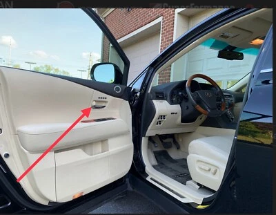 2010-2015 Lexus RX450H RX350 FRONT DRIVER SIDE INTERIOR DOOR HANDLE OEM - Image 1 of 4