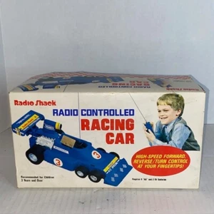 Vintage RC Radio Shack 60-3014 Radio Control Blue Elf Formula Rennwagen - Bild 1 von 9