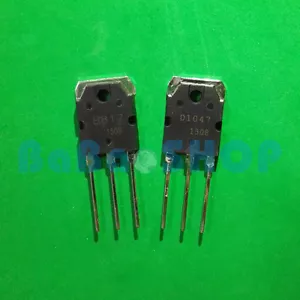 2pcs ~ 100pcs 2SB817 2SD1047 B817 D1047 PNP NPN Planar Silicon Transistors TO-3P - Picture 1 of 3
