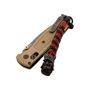 Black Red Samurai Paracord EDC Lanyard Custom 200 Colours Handmade AUSTRALIA - Picture 1 of 6