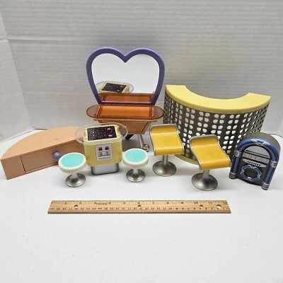MGA 4-Ever Best Friends PARTY PLAYHOUSE FURNITURE Arcade Jukebox Vanity - RARE! - Image 1 of 4