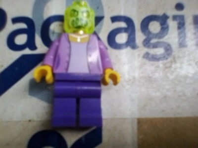 Mini Figura Lego See Through Head Alien Foto 1 de 3