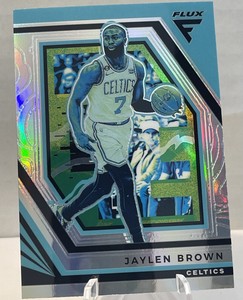 🔥JAYLEN BROWN ⚡️BOSTON CELTICS  2022-23 Panini Flux Silver Prizm 🔥
