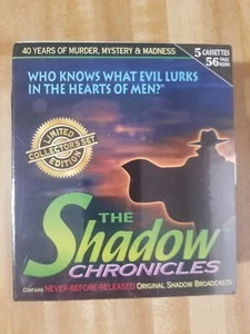 THE SHADOW CHRONICLES LIMITED EDITION COLLECTOR'S SET NEW SEALED 5 CASSETES - Picture 1 of 2