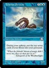 2X Tolarian Serpent NM MTG Weatherlight WE Magic Gathering