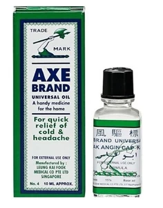5 x Aceite medicinal universal marca Axe para dolor de cabeza y dolor muscular 10 ml - Imagen 1 de 3
