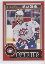 2014-15 O-Pee-Chee Wrapper Redemption Red Border Brian Gionta #204