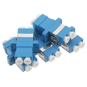 5 Pcs Fiber Optic Adapter Connection Accessories Coupler for Networking - Afbeelding 1 van 12