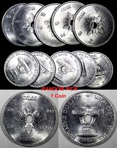 LAOS Sisavang Vong 1952 50 Cent 31mm UNC/BU KM# 6 ZUFÄLLIGE AUSWAHL (1 Münze) (3) - Bild 1 von 7