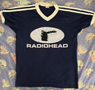 Vintage Radiohead handsigniertes signiertes Ringer-Trikot-Shirt 1995 Thom Yorke L SELTEN!