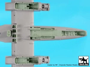 Black Dog 1/48 Wheel Bays and HS 804 Cannons for IA 58 Pucara (Kinetic) A48136 - Picture 1 of 1