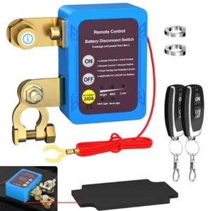 Car Battery Switch Disconnect Power Kill Master Isolator Cut Off Remote Control - Bild 1 von 17